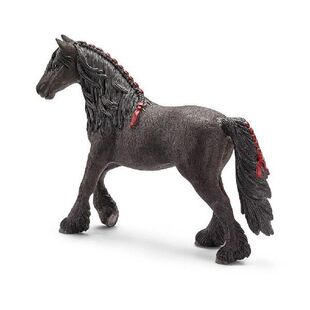 5.5inch Horse Club Frisian Mare Toy Action Figure PVC Baby