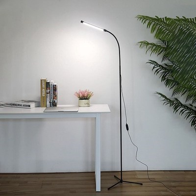 LED Floor Light Modern Standing Lamp Simple Style Study Room
