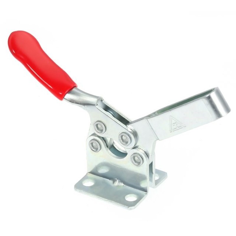 Hand Tool Toggle Clamp GH-201B Antislip Red Horizontal Clamp