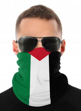 Palestine Flag Scarves Half Face Mask Men Women Halloween Ne