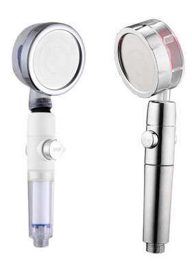 Pressurized Filter Shower Head High Pressure RecabLeght Bath