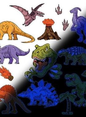 Dinosaur Wall Stickers for Bedroom Walls and Ceilings for