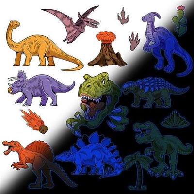 Dinosaur Wall Stickers for Bedroom Walls and Ceilings for