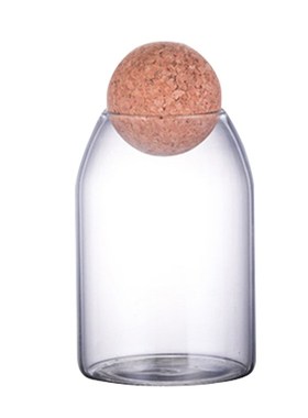 *High Borosilicate Cold/Hot Glass Storage Tank Coffee Beans