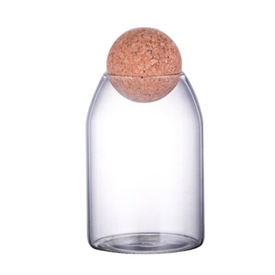 *High Borosilicate Cold/Hot Glass Storage Tank Coffee Beans