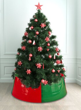 Outdoor Christmas ree Skirt ree Collar 30-Inch 3D Christmas