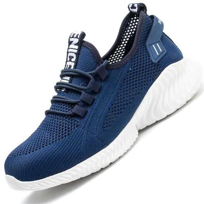 Work Safety Shoes For Women Men Safety Boots Breathable Ligh