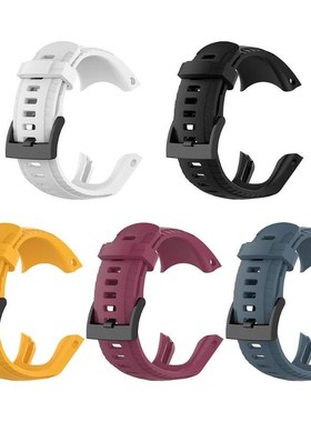 Silicone Replacement Watchband Simplicity Moderate Softness