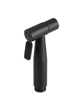 Stainless Steel Bidet Sprayer w/ Flexible Hose Black Bathroo