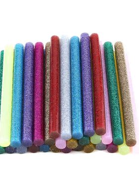 30pcs/set Multi Color Glitter Hot Glue Sticks Non-toxic High