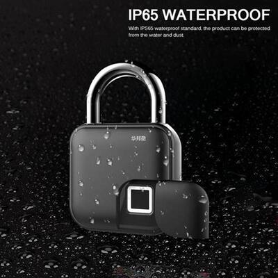 Smart Electronic Fingerprint Lock IP65 Waterproof AntiTheft