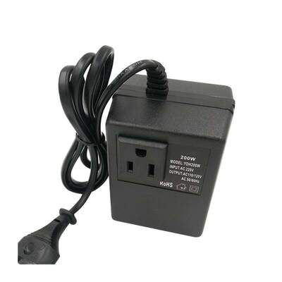 NEW 200W Voltage Converter Transformer Step Down 220V To 110