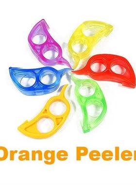 1PC Kitchen Tools Plastic Orange Peelers Zesters Lemon Slice