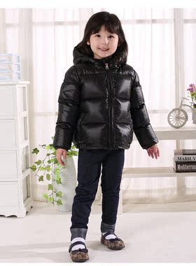 Goose down children down jacket warm white duck down coat