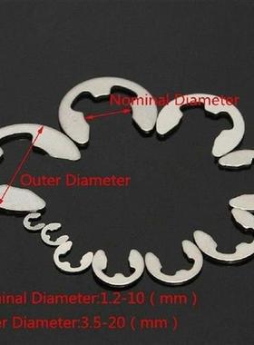 200pcs set E Clip Washer Kit Stainless Steel Circlip