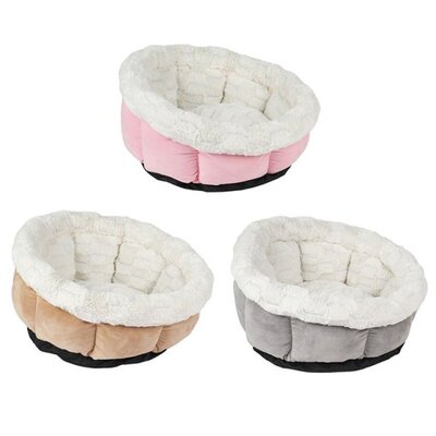 2022 New Dog Bed for Small Dogs Beds for Indoor Cats Round F