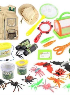 Kids Explorer Kit 26Pcs Insect Toys Outdoor Explorer Set