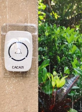 Waterproof Cover for Wireless Doorbell Door Bell Ring Chime