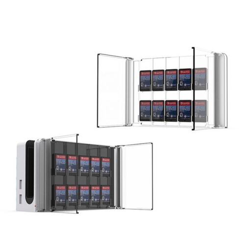 10 in 1 Transparent Game Card Case for Switch Game Memory Ca