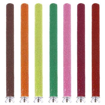 Pet Bird Chew Toys Parrot Perches Stand Platform Cage Toy Pa