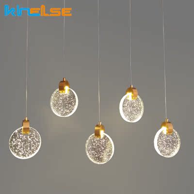 Creative Crystal Pendant Lights Personality Bar Hanging Ligh