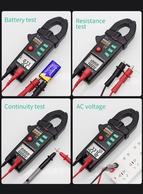 Digital Cclamp Meter Pliers Ammeter Multimetro Automatic Ran