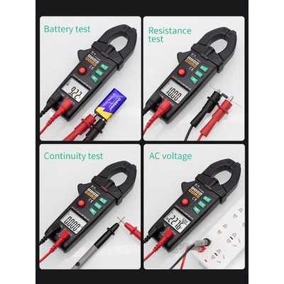 Digital Cclamp Meter Pliers Ammeter Multimetro Automatic Ran