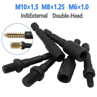 Internal and external thread screw socket Double-head screwd