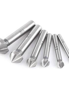 3 Flute 90 Degree Hss Chamfer Cutter Bit Chamfering Counters