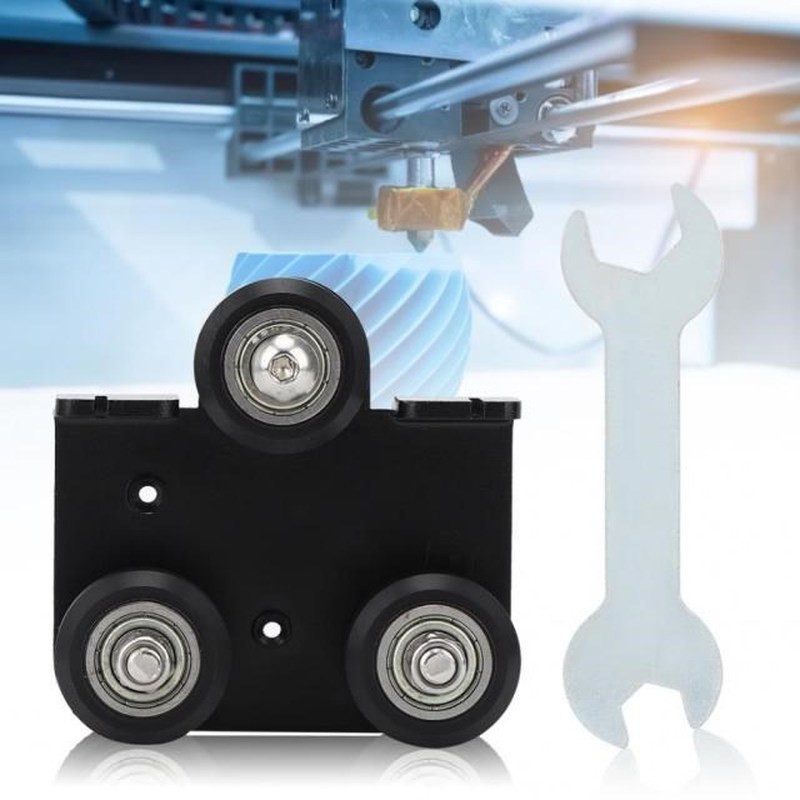 Extruder Back Support Plate Extruding Backplate 适用于 Creal