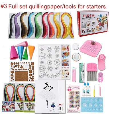 WYSE Full Set Starter Scrapbooking Quilling Paper Tool Kit C