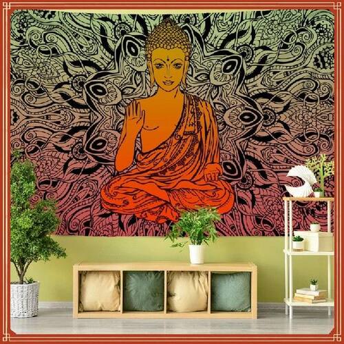 Tapestry Wall Hanging Bohemian Hippie Witchcraft TAPIZ Art