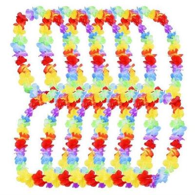 10 Pcs Wreath Petals Garlands Necklace Beach Party Dress