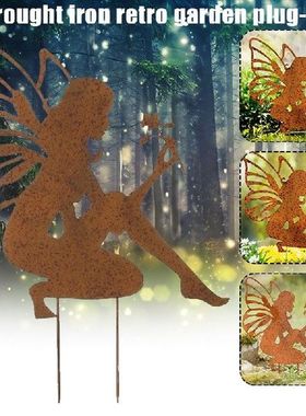 Retro Garden Plugin Flower Fairy Angel Flower Arrangement