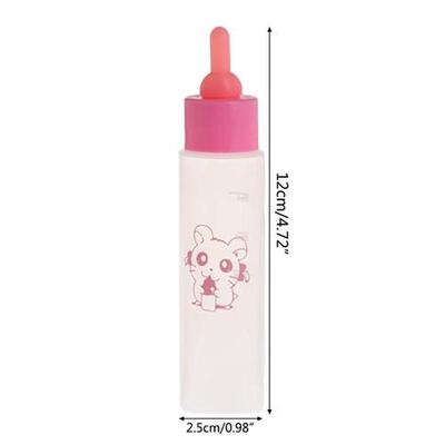 Dog Cat Puppy Pet Milk Bottle 30ml Silicone Short Long Nippl