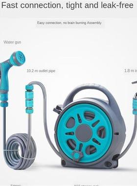 Automatic pipe coiler 10m retractable garden hose pipe coile