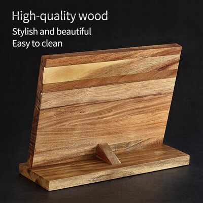 Magnetic Knife Holder with Powerful Magnet -  Wood Magnetic