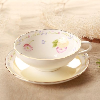 Celadon Porcelain Coffee Cups And Saucers Small Teacups Cera