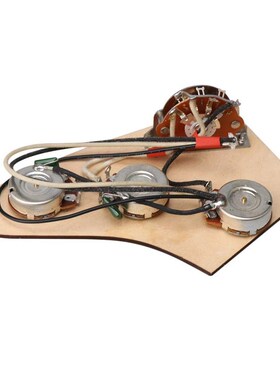 Guitar Wiring Harness Prewired Kit 5 Way Toggle Switch 1 Vo