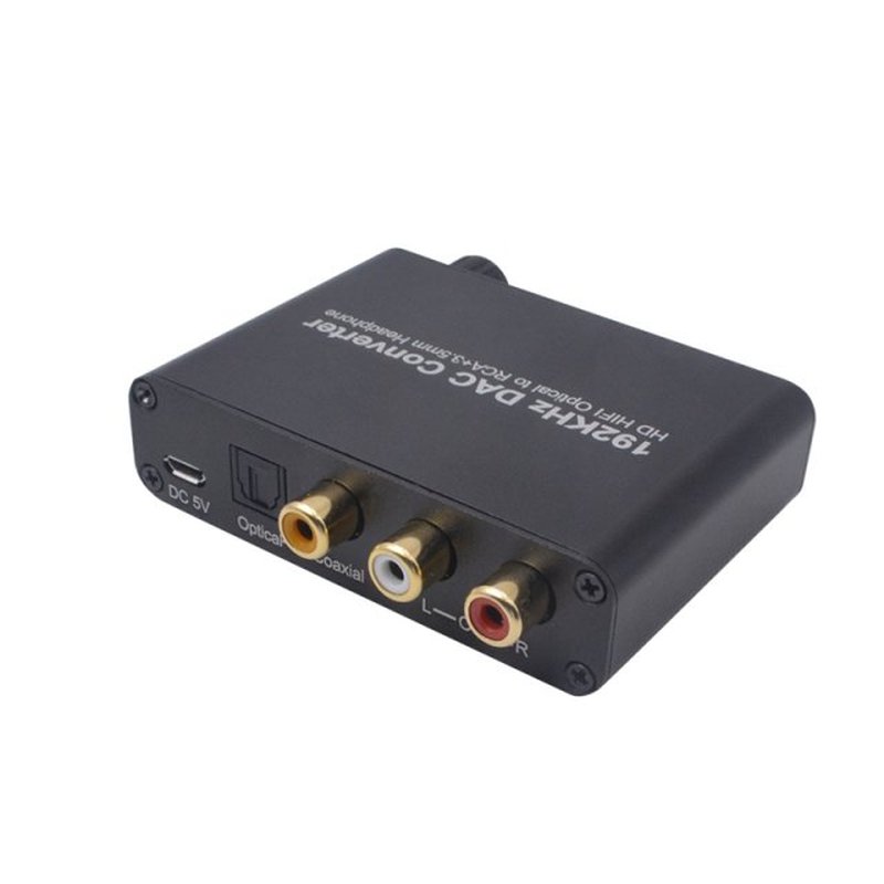 192KHz Digital to Analog Converter 5.1CH DAC Optical SPDIF C