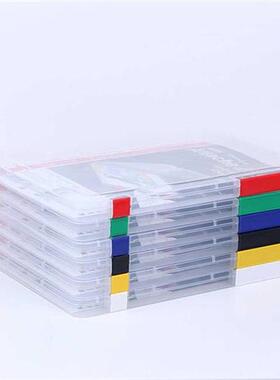Storage Box A4 Clear File Cases Tranparent Plastic Document
