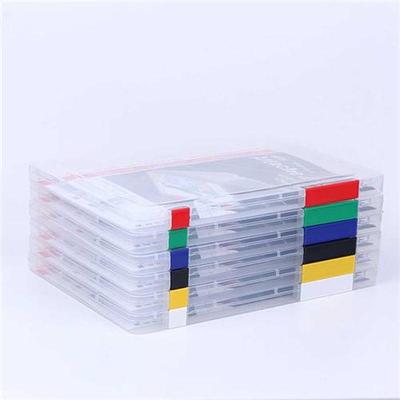 Storage Box A4 Clear File Cases Tranparent Plastic Document