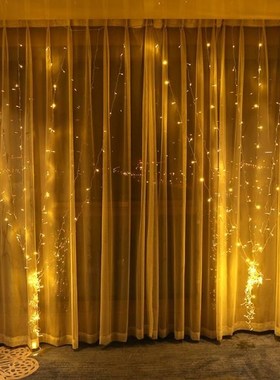 3x3m LED Icicle String Lights Christmas Fairy Lights garland