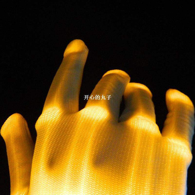 Led Wedding Favors Pair Of Led Gloves Luminous Flower Finger