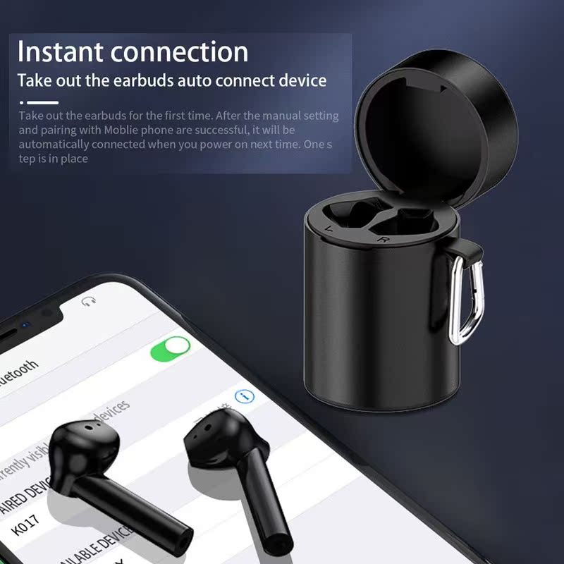 KINGSTARTWS Bluetooth 5.0 Earphones Wireless Headphones HiF