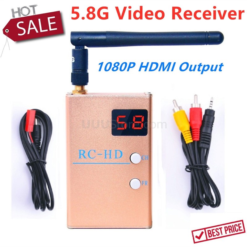 FPV 5.8G 5.8GHz 48 Channels RC HD Video Receiver 1080P HDMI