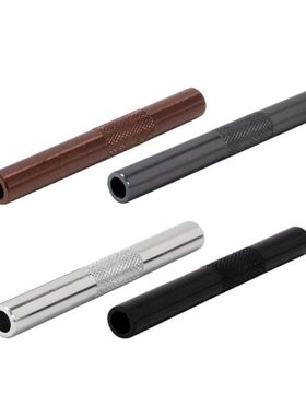 3PCS/lot 70mm Metal Snuff Snorter Hose Tube Sniffer Aluminum