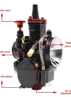 21 24 26 28 30 32 34mm Universal Black Mikuni Maikuni PWK Ca