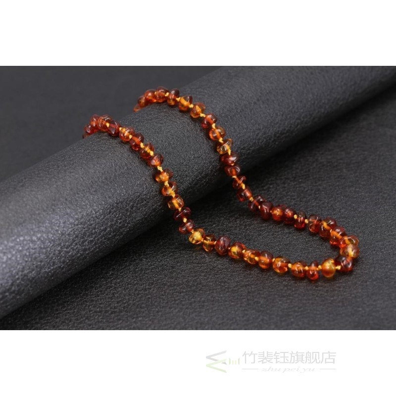 Baltic Amber Teething Necklace/Bracelet for Baby Size 14 35