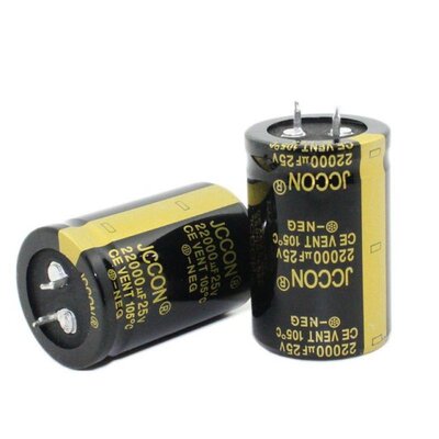 25V 22000uF 30X45mm Aluminum Electrolytic Capacitor High Fre